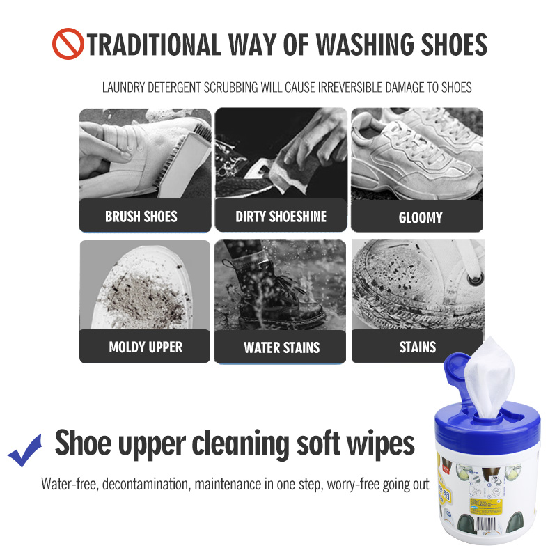 sko rengøringsservietter